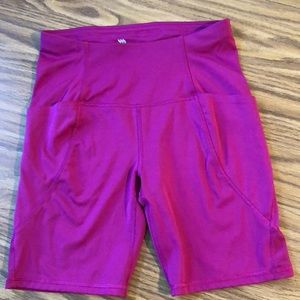 Pre-Owned Women Sculpt Curvy Pocket Bike Shorts 6” XS